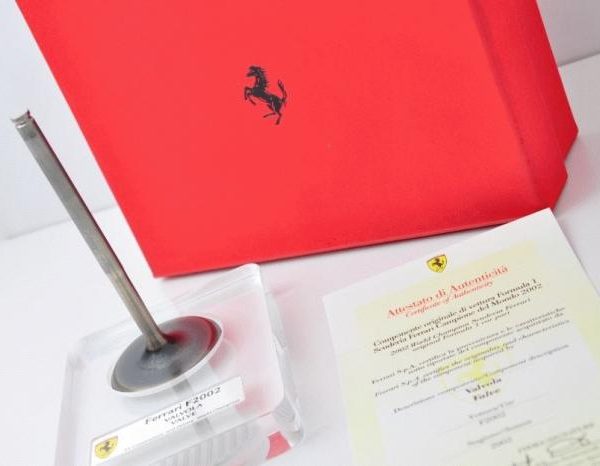 Ferrari F1 F2002 Valve / Katup Ferrari F2002 Memorabilia