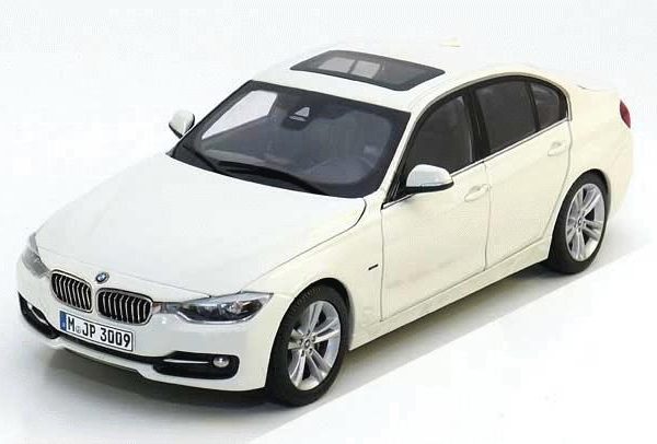 1:18 Paragon BMW 3 Series F30 White Diecast