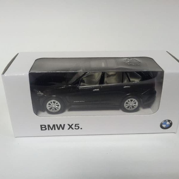 BMW F15 X5 Black Original BMW Diecast 1:64 mainan mobil diecacst