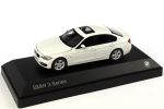 BMW F30 3 Series 335i Alpine White Original BMW Miniature Diecast 1:43 - Gambar 3