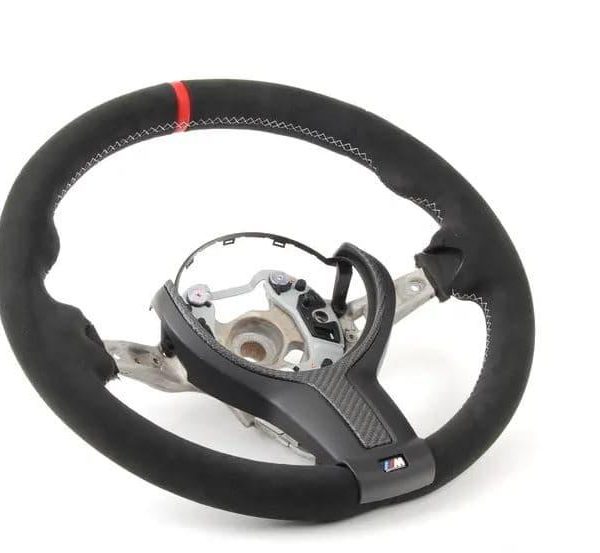 Original BMW F30 F32 M Performance Steering Wheel Stir Alcantara