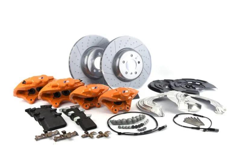 TT-1729801490781079257_A Original BMW F30 F32 F36 M Performance Big Brake Kit Rem Sport Orange - Gambar 1