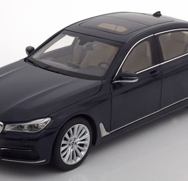 1:18 Original BMW G12 Seri 7 750Li Imperial Blue Diecast Miniature