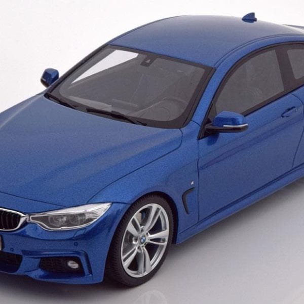 1:18 GT Spirit BMW F32 M435i 435i Coupe Estoril Blue Miniature Diecast