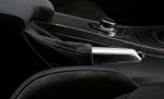Original BMW E90 E92 Hand Brake Trim Rem Tangan Alcantara Aluminium
