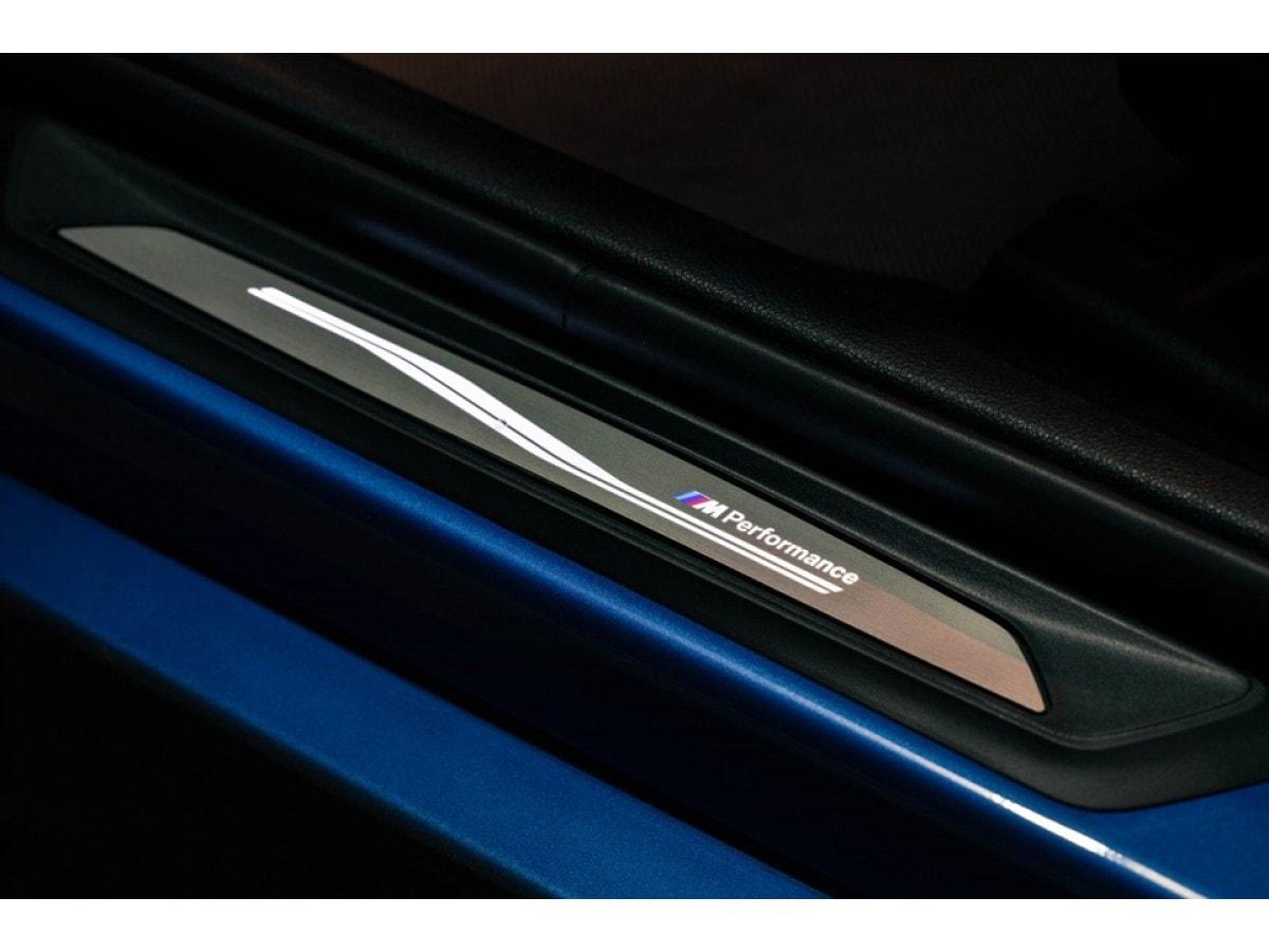 TT-1729805193660565209_A BMW M Performance LED Door Sill Cover Strips F30 F34 F36 F48 X1 F80 M3 - Gambar 1