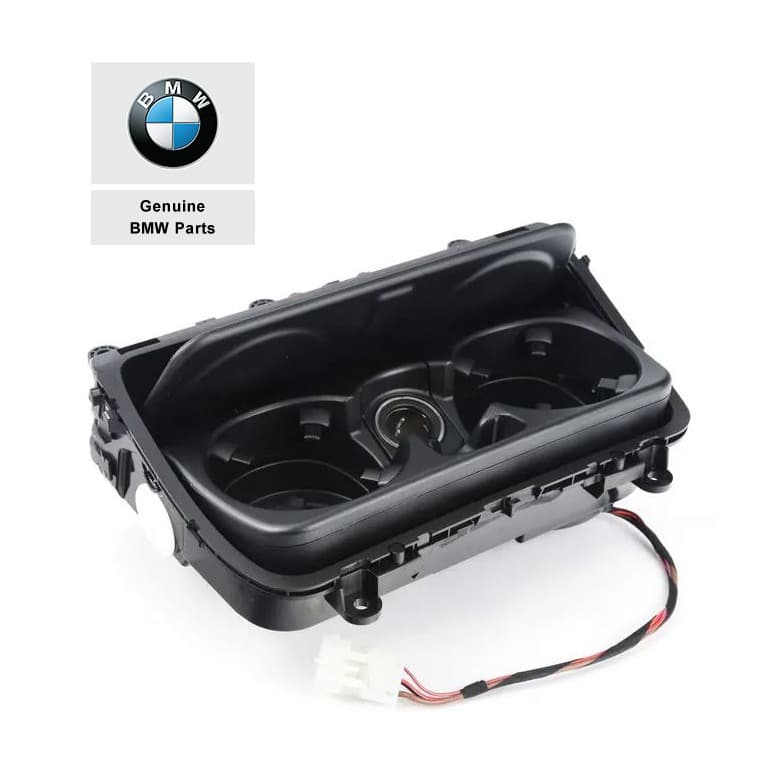 TT-1729805523674695385_A Original BMW F10 F11 Cup Holder Konsol Tengah Depan 51169241714 - Gambar 1