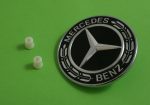 Original Mercedes Benz W461 W463 G Class Flat Emblem Logo Kap Mesin - Gambar 3