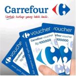 Voucher Belanja Gift Voucher Carrefour Nominal Pecahan 100 Ribu