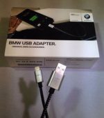Original BMW USB Apple Iphon Lightning Cable Kabel USB Mobil - Gambar 3