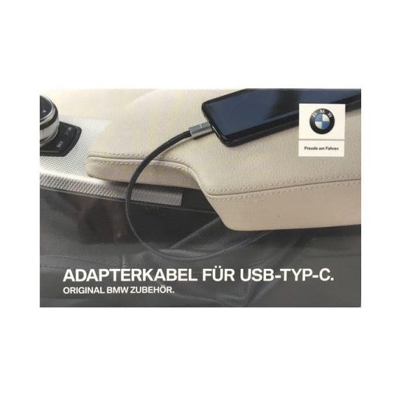 Original BMW USB Type C Cable Kabel USB Mobil