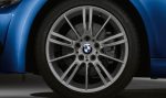 Original BMW M Wheel 193 Ferric Grey Velg Mobil 8.5JX18 ET37 E90 E92