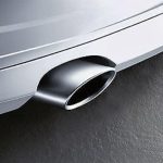 Original BMW Aluminium Tailpipes Tips Ujung Knalpot E90 320i N43 N46