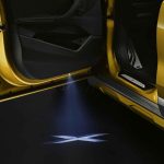 BMW X Drive LED Door Projector Lights Proyektor Lampu LED Pintu Mobil