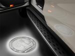 Original Mercedes AMG LED Door Lights Lampu Proyektor Pintu Mobil