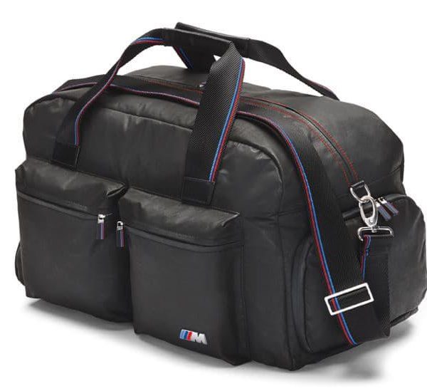 Original BMW M Sport Bag - Tas Gym Olahraga Sporty+ Kompartemen Sepatu