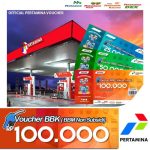 Voucher SPBU Pertamina @100.000