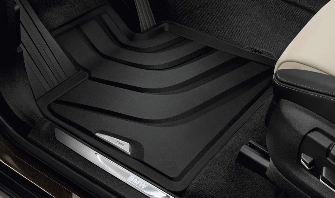 TT-1729813023162009305_A Original BMW F16 X6 All Weather Floor Mats Karpet Karet Mobil - DEPAN - Gambar 1