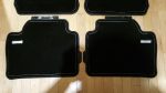 Original BMW F30 Luxury Line Velours Floor Mats Karpet Bludru Belakang
