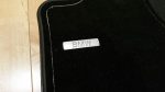 Original BMW F30 Luxury Line Velours Floor Mats Karpet Bludru Belakang - Gambar 4