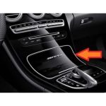 Genuine Mercedes W205 C AMG Console Cover Piano Black Trim A2058103036