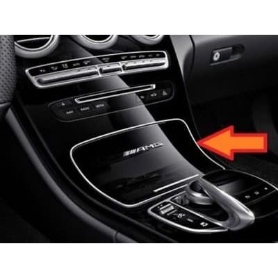Genuine Mercedes W205 C AMG Console Cover Piano Black Trim A2058103036