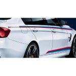 Original BMW F80 M3 M Performance Motorsport Decals Sticker Body - Gambar 3
