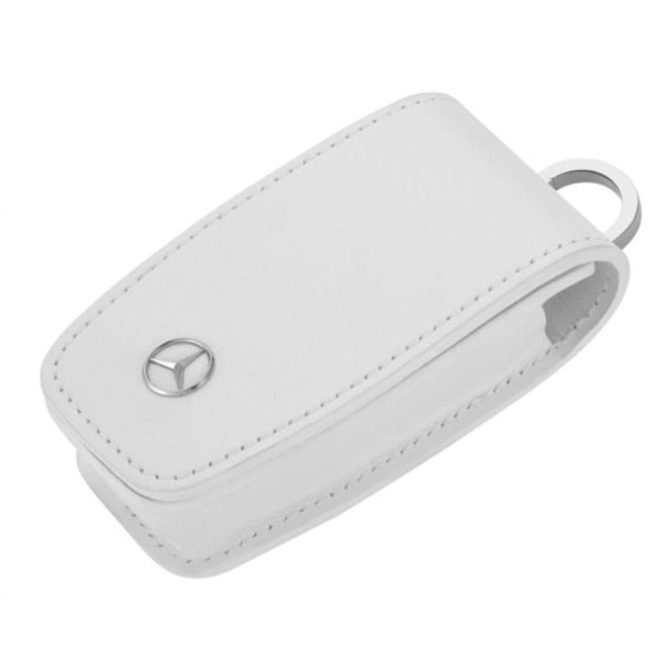 Mercedes Leather Key Case Gen 6 Sarung Kunci Mobil White B66958409