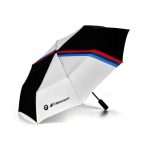 Original BMW M Motorsport Umbrella Stripes Payung Lipat Otomatis 1136