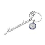 Mercedes Key Ring Classic Swarovski Crystal Gantungan Kunci B66041675 - Image 3