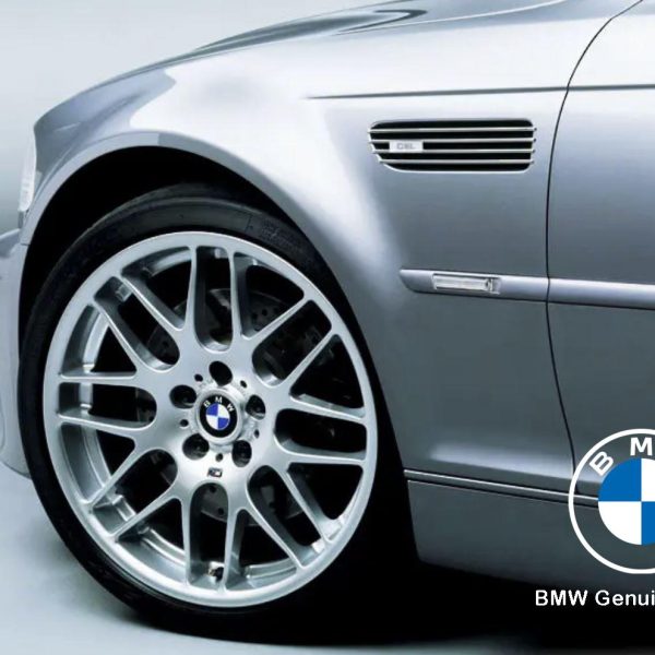 4x Original BMW E46 M3 CSL Wheel Velg Mobil Style 163 M Cross Spoke