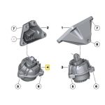 Original BMW F01 F02 F06 F07 F10 F11 F12 F13 Engine mounting - KANAN - Gambar 6