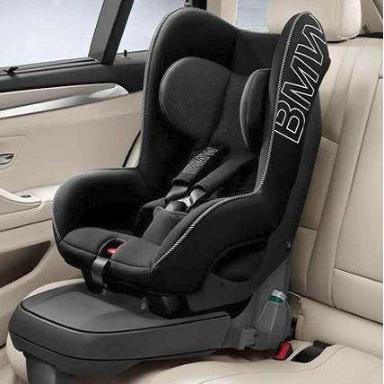 Original BMW Junior Child Baby Car Seat Group 1 ISOFIX 9-18 Kg BLACK