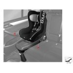 Original BMW Junior Child Baby Car Seat Group 1 ISOFIX 9-18 Kg BLACK - Gambar 4