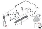 Original BMW F30 320d N47 B47 Seal Injector Gasket Ring 13532247156 - Gambar 4
