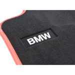 Original BMW F30 F80 Sport Line Velours Floor Mats Karpet Bludru - SET - Gambar 3