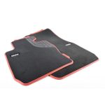 Original BMW F30 F80 Sport Line Velours Floor Mats Karpet Bludru - SET - Gambar 4
