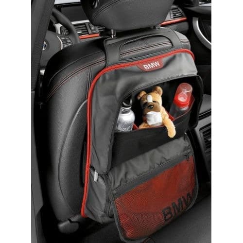 Original BMW Car Seat Organizer Pocket Bag Sport - Gantungan Jok Mobil