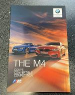 Original BMW F82 F83 M4 Competition CS Sales Brochure Buku Brosur 2019