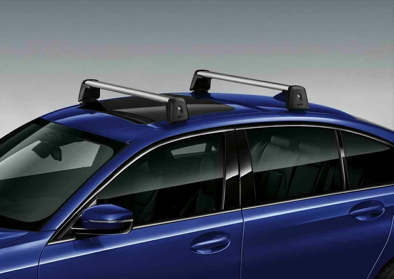 TT-1729822746103154393_A ORI BMW G20 Roof Rail Rack System Base Carrier Cross Bar 82712457808 - Gambar 1