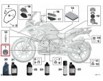 Original BMW Motorrad Oil Filter Oli K50 K51 K52 K53 K54 R 1200 GS K70 K71 K72 K73 K75 K80 K81 K82 K83 K84