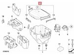 Original BMW E90 E91 E92 E93 E84 X1 Tutup Cover ECU Control Unit Box - Image 3